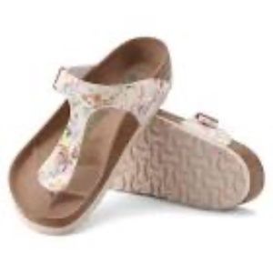 Birkenstock Gizeh Summer Floral Vegan Sandals Shoes Women Size 6 to 6 1/2